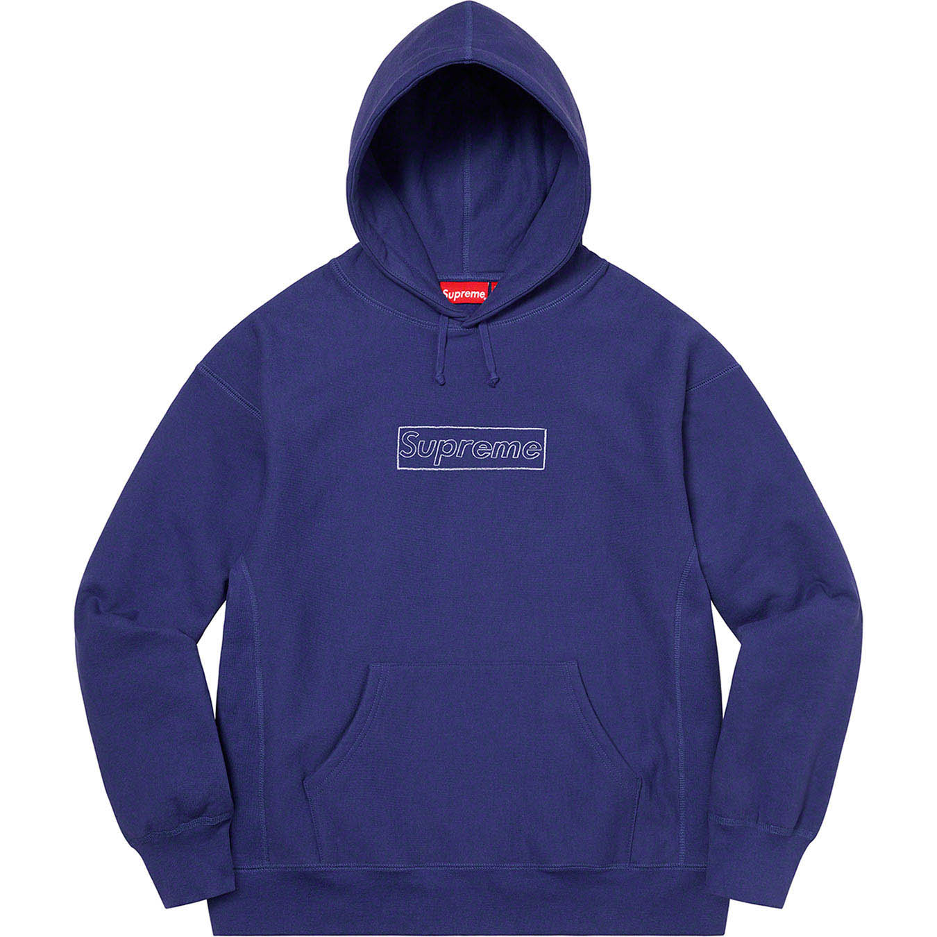 KAWS Chalk Logo Hooded Sweatshirt | Supreme 21ss