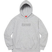 Supreme KAWS Chalk Logo Hooded Sweatshirt