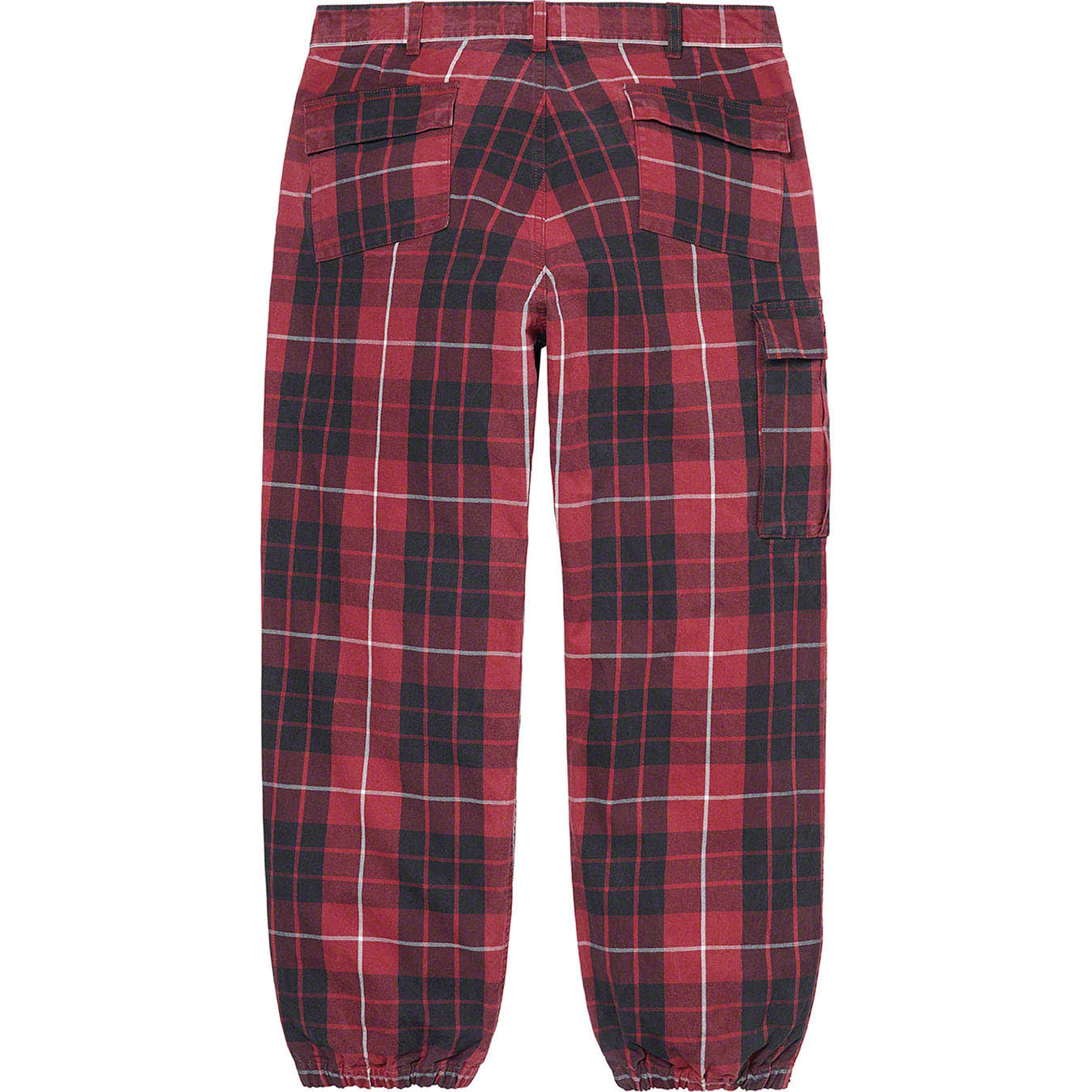 その他30 supreme gingham flight pant 黒