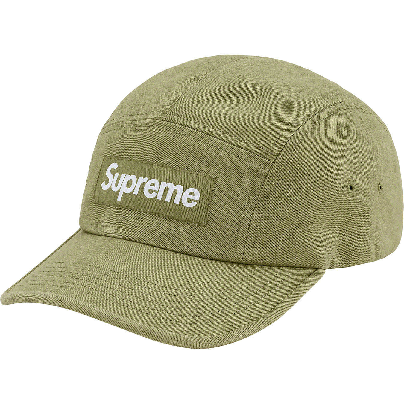 Washed Chino Twill Camp Cap | Supreme 21ss