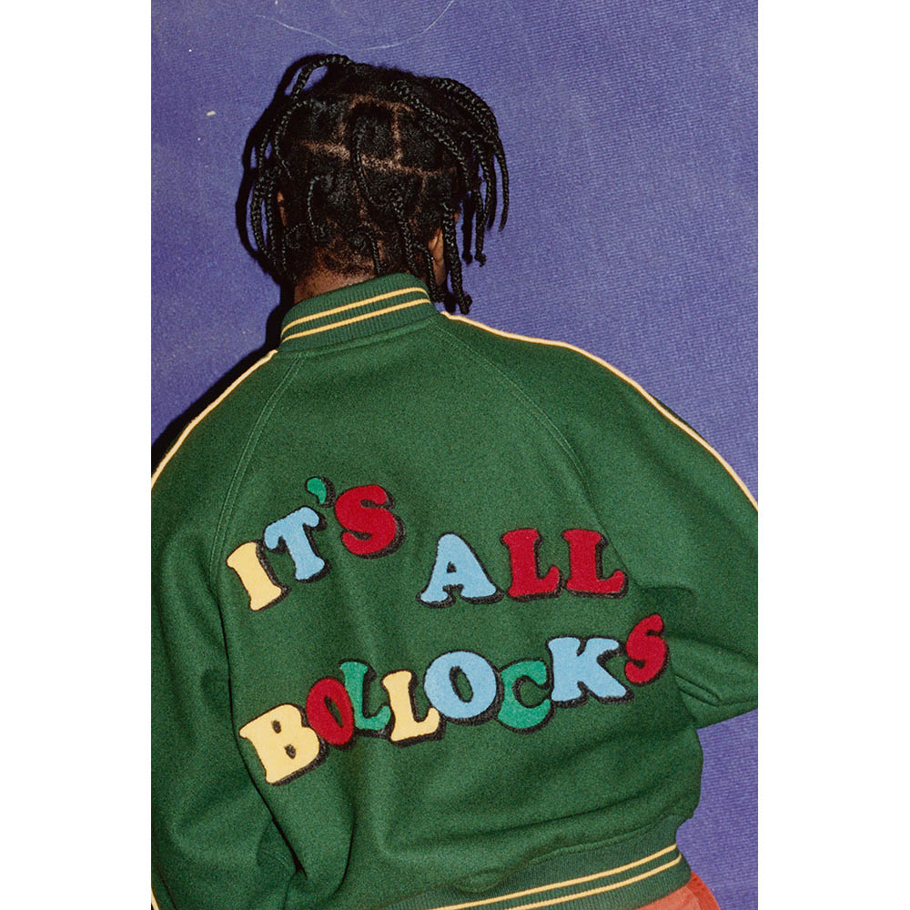 Jamie Reid/Supreme It's All Bollocks Varsity Jacket | Supreme 21ss
