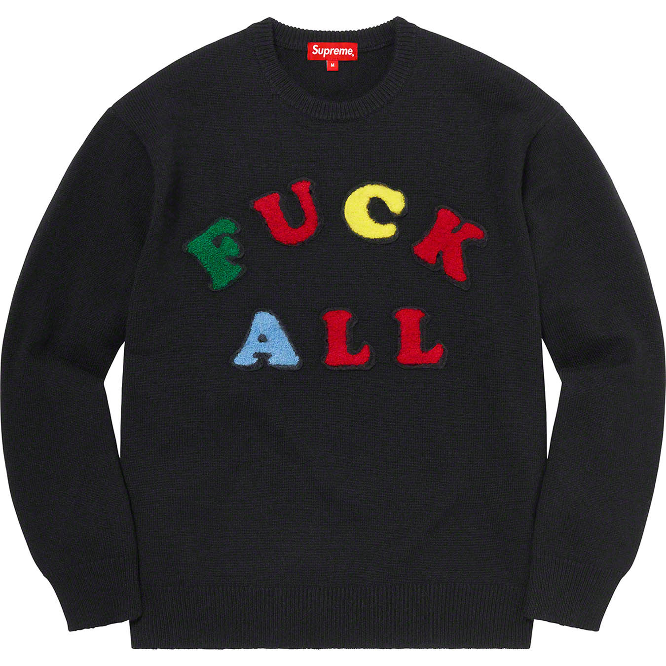 Supreme Jamie Reid/Supreme Fuck All Sweater