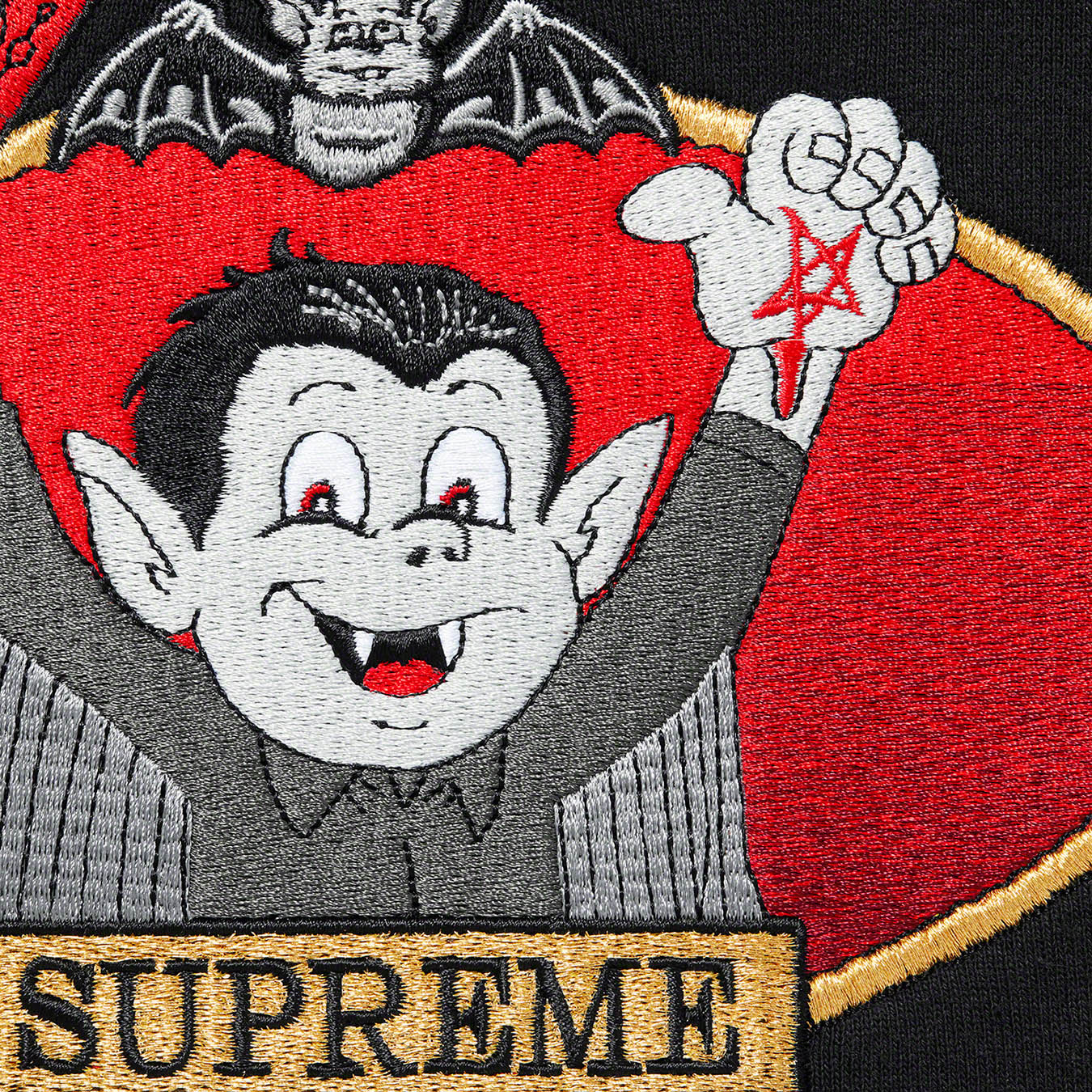 Supreme Vampire Boy Hooded Sweatshirt