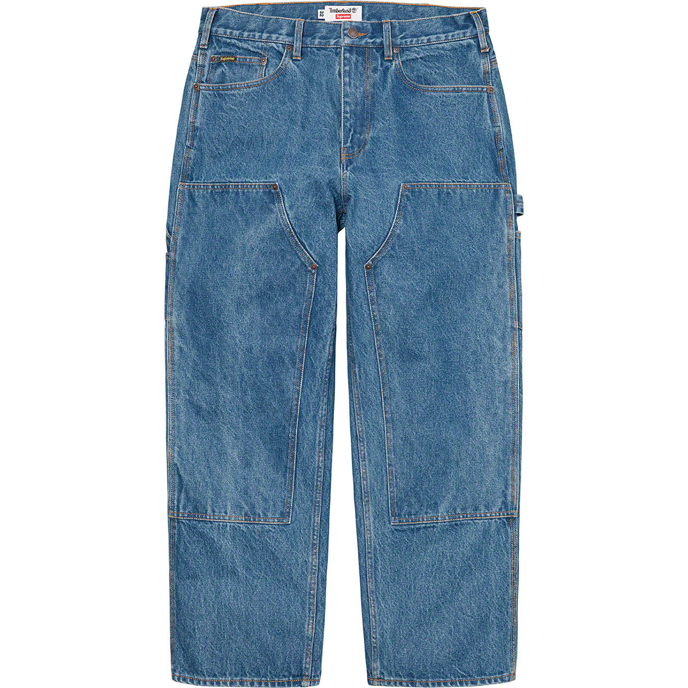 supreme cotton canvas painter pant denim