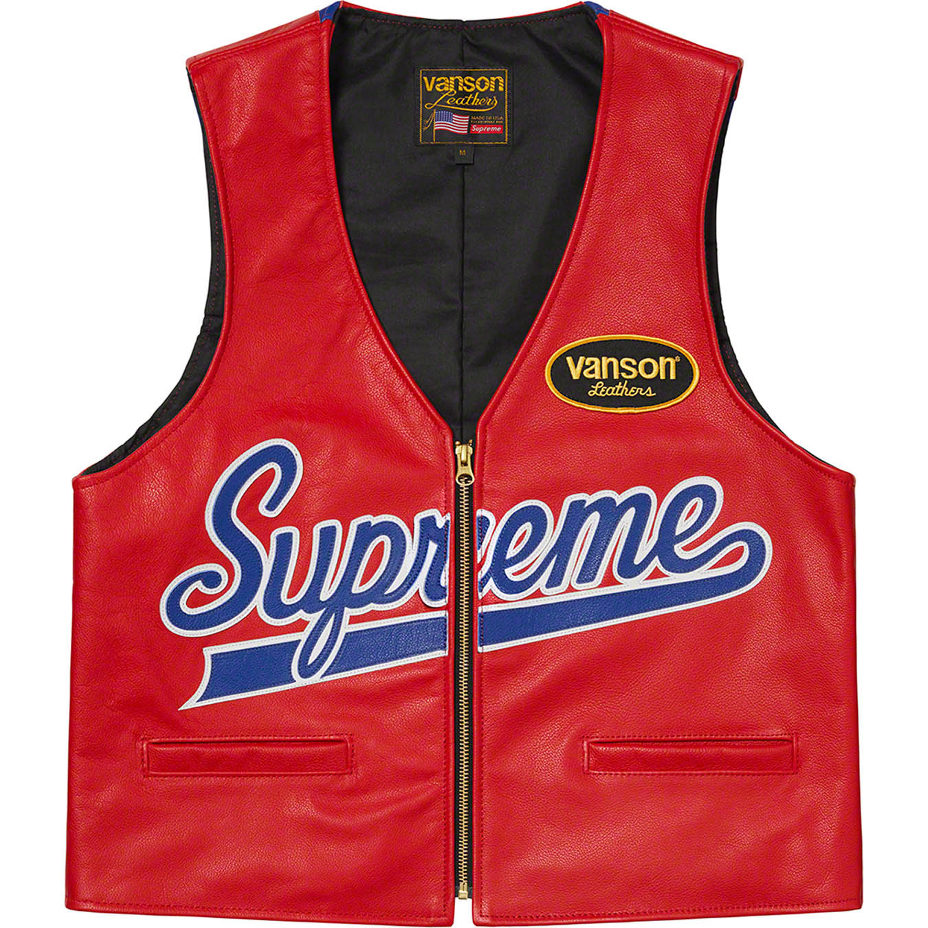 Supreme Supreme®/Vanson Leathers® Spider Web Vest