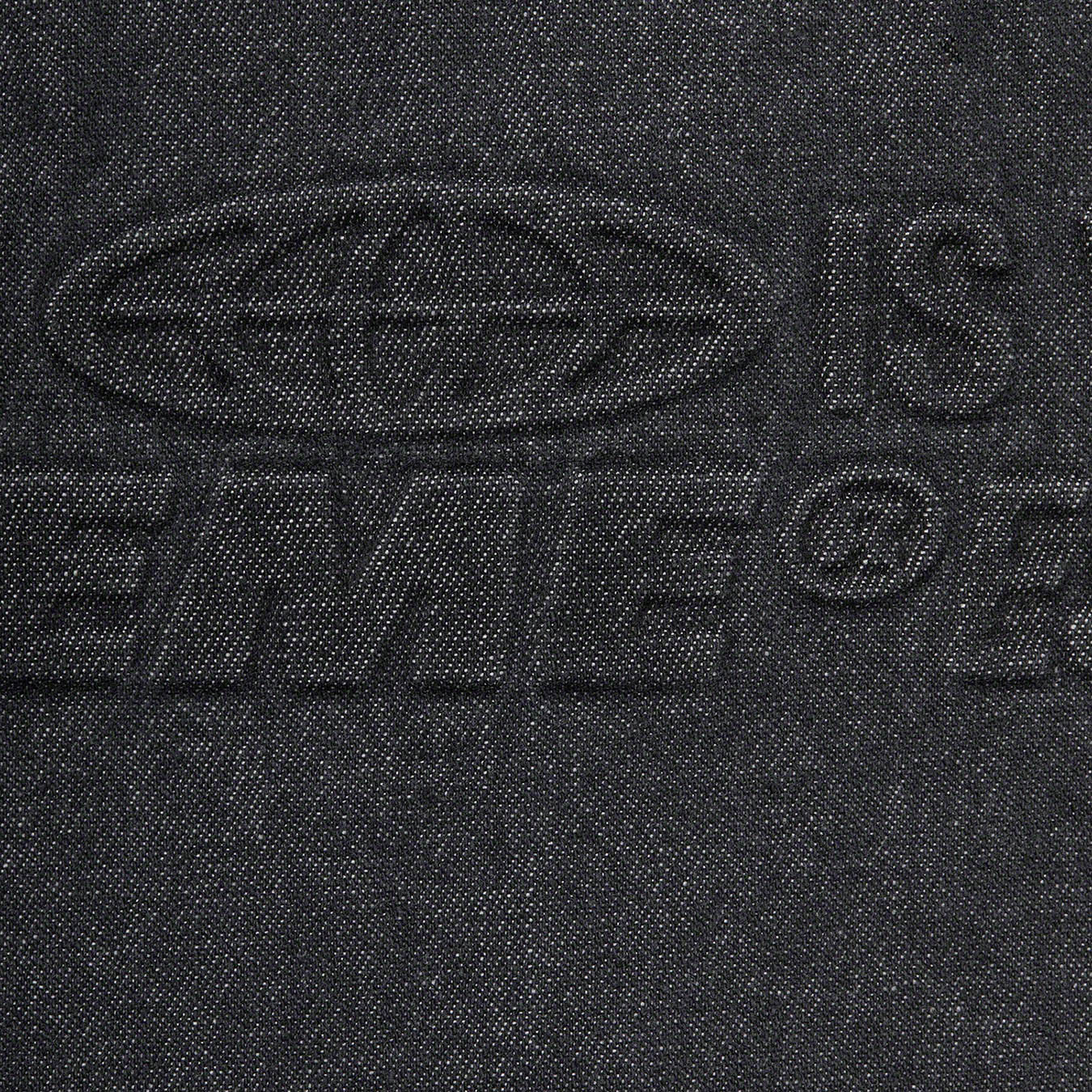 Supreme Embossed Denim S/S Shirt