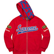 Supreme Supreme®/Vanson Leathers® Spider Web Zip Up Hooded Sweatshirt