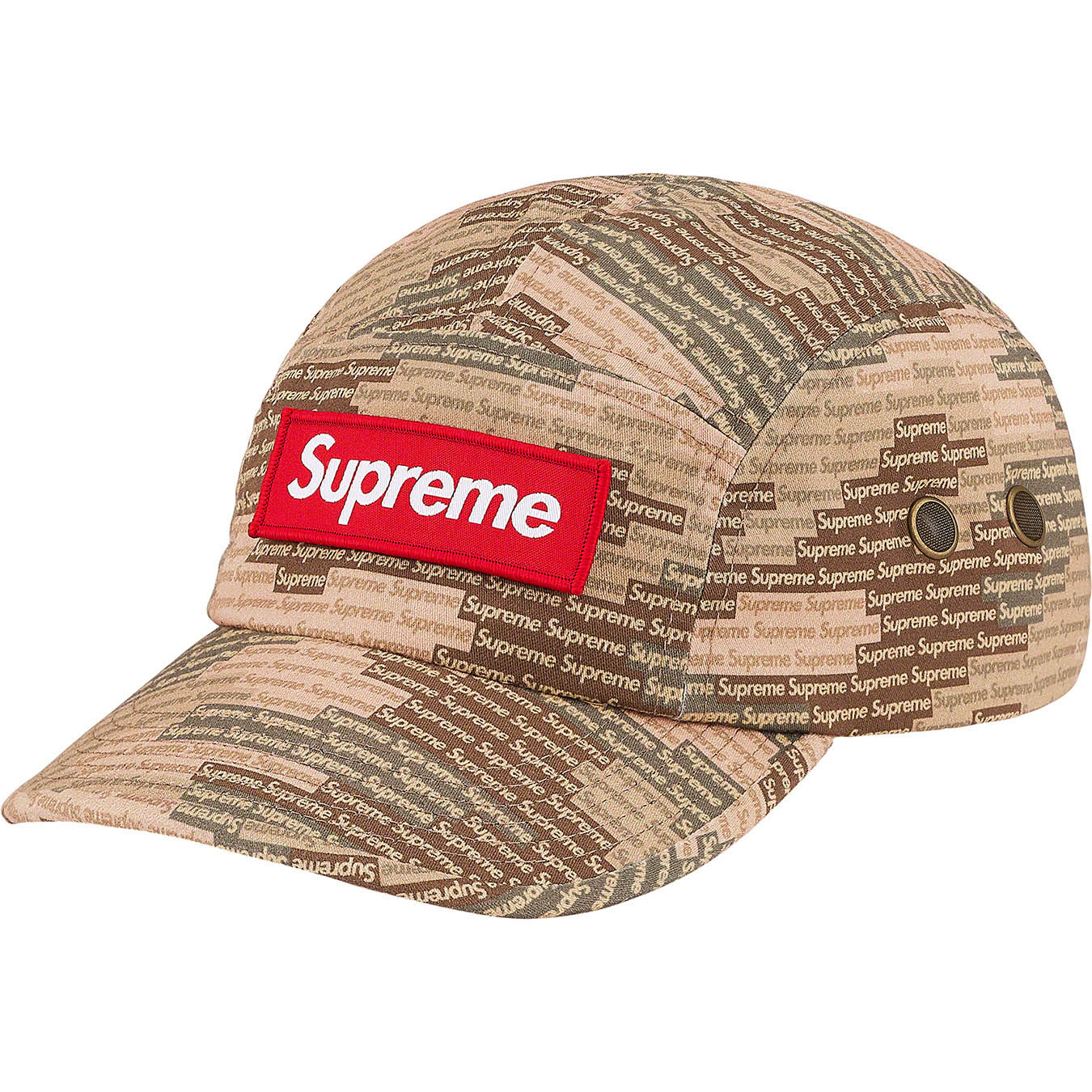 Supreme Military Camp Cap Tan Camo 21SSTanCamoサイズ - mirabellor.com