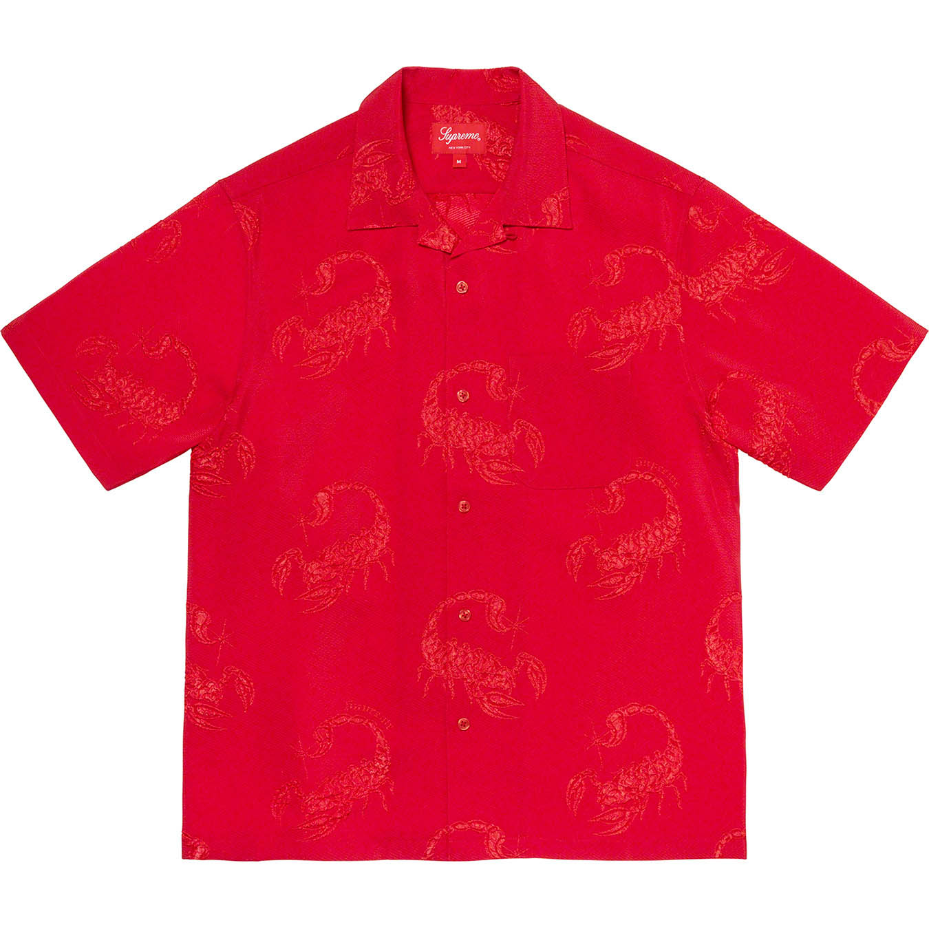 Supreme Scorpion Jacquard S/S Shirt