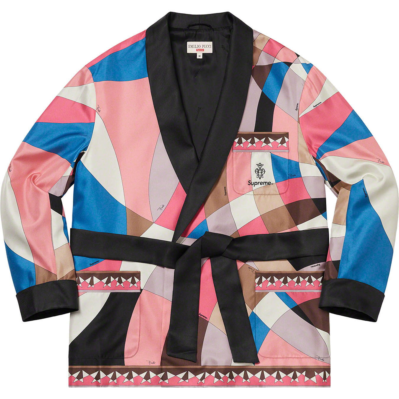 Supreme®/Emilio Pucci® Silk Smoking Jacket