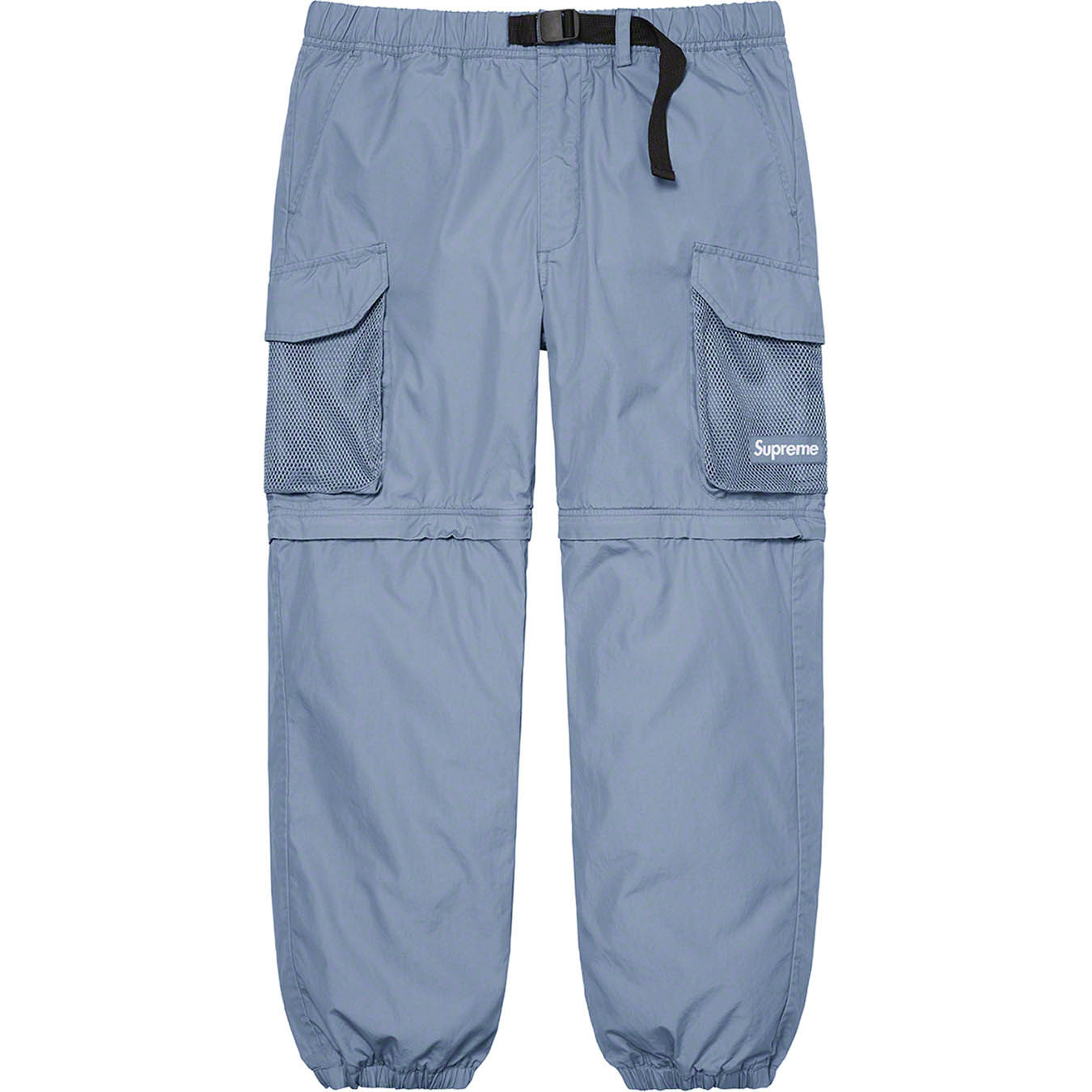 メンズSupreme Mesh Pocket Belted Cargo Pant 黒s