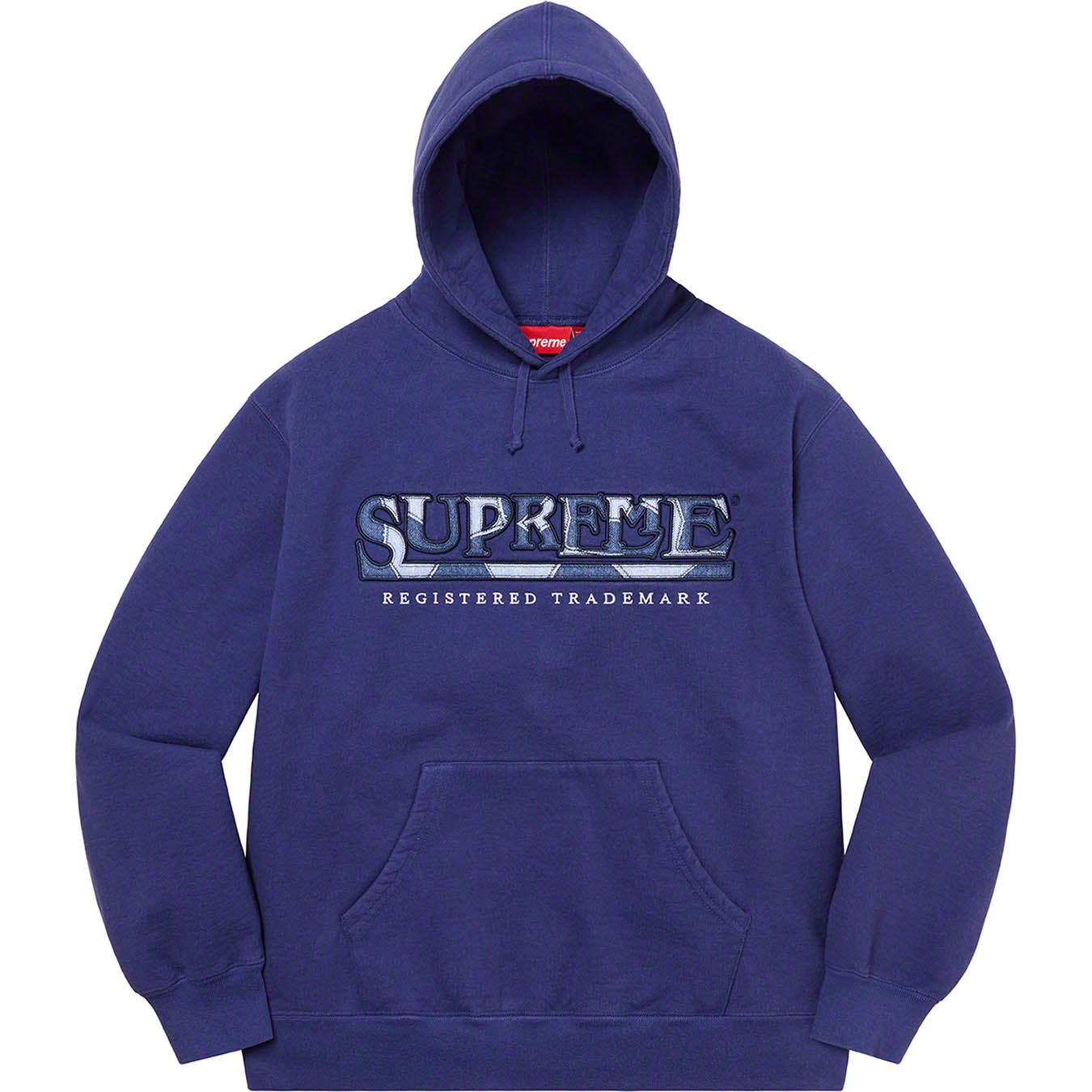Denim Logo Hooded Sweatshirt | Supreme 21ss