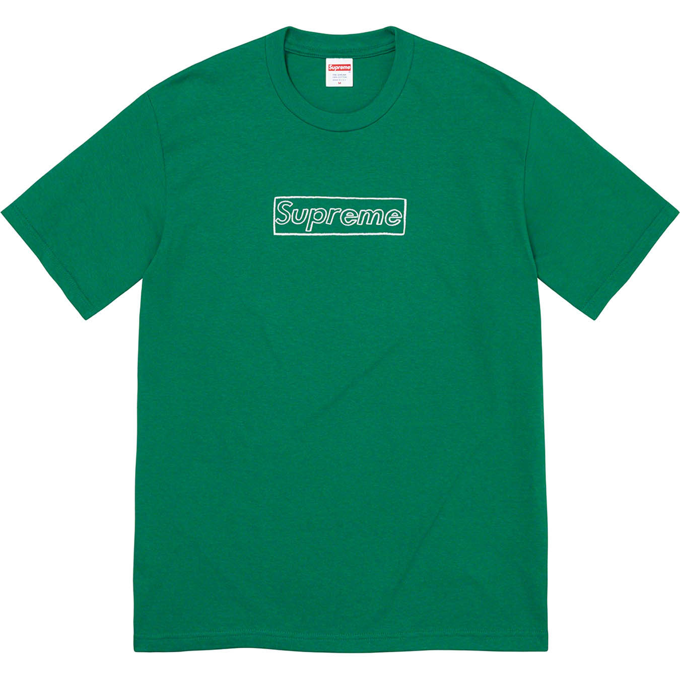 supreme KAWS Chalk Logo Tee L size