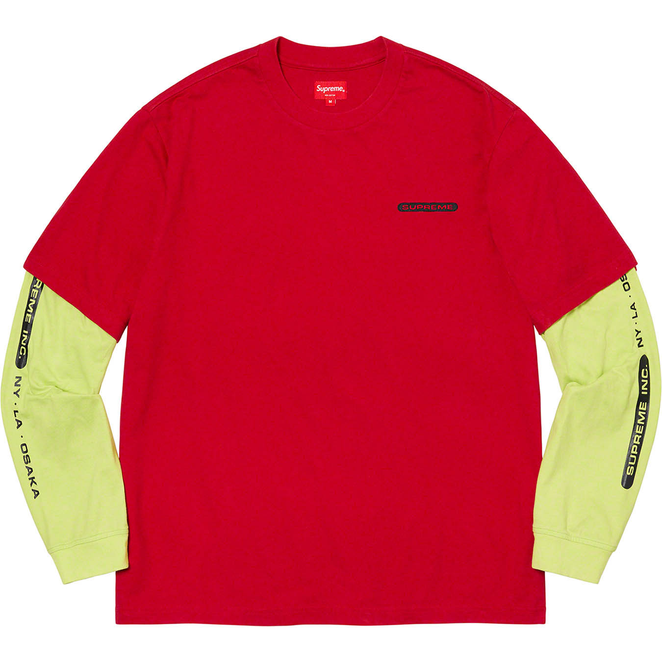 Supreme Inc. Paneled L/S Top