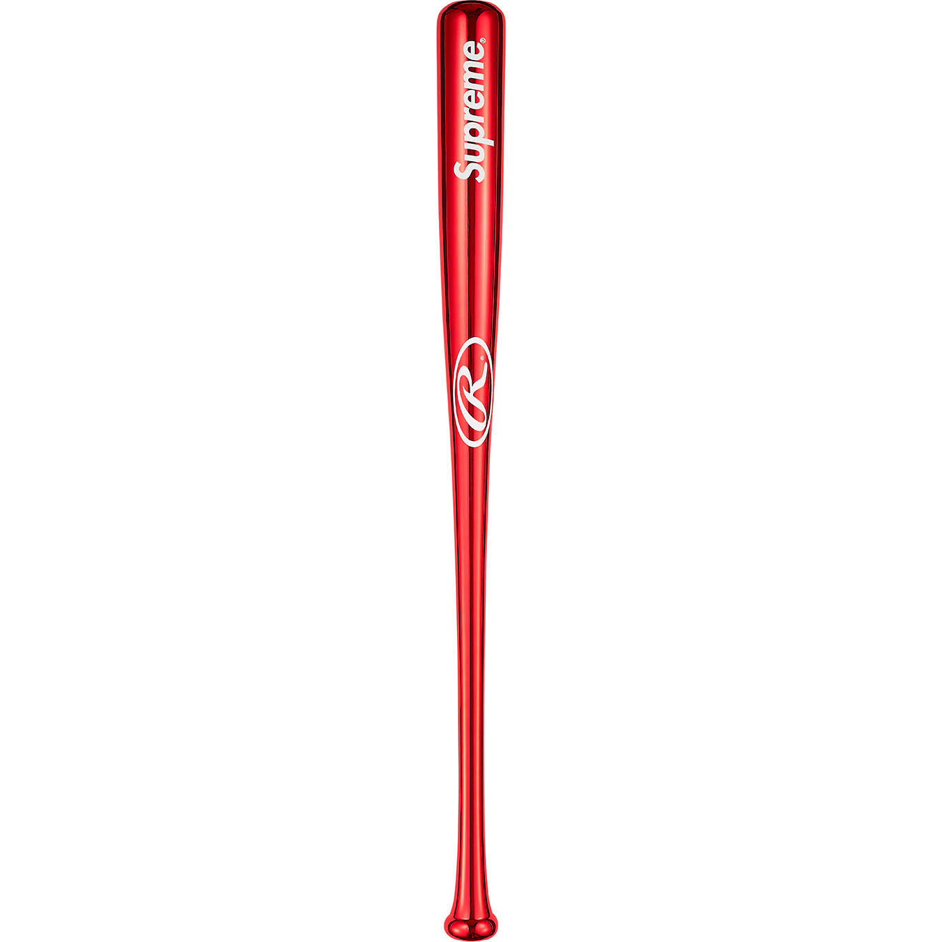 Supreme®/Rawlings® Chrome Maple Wood Baseball Bat