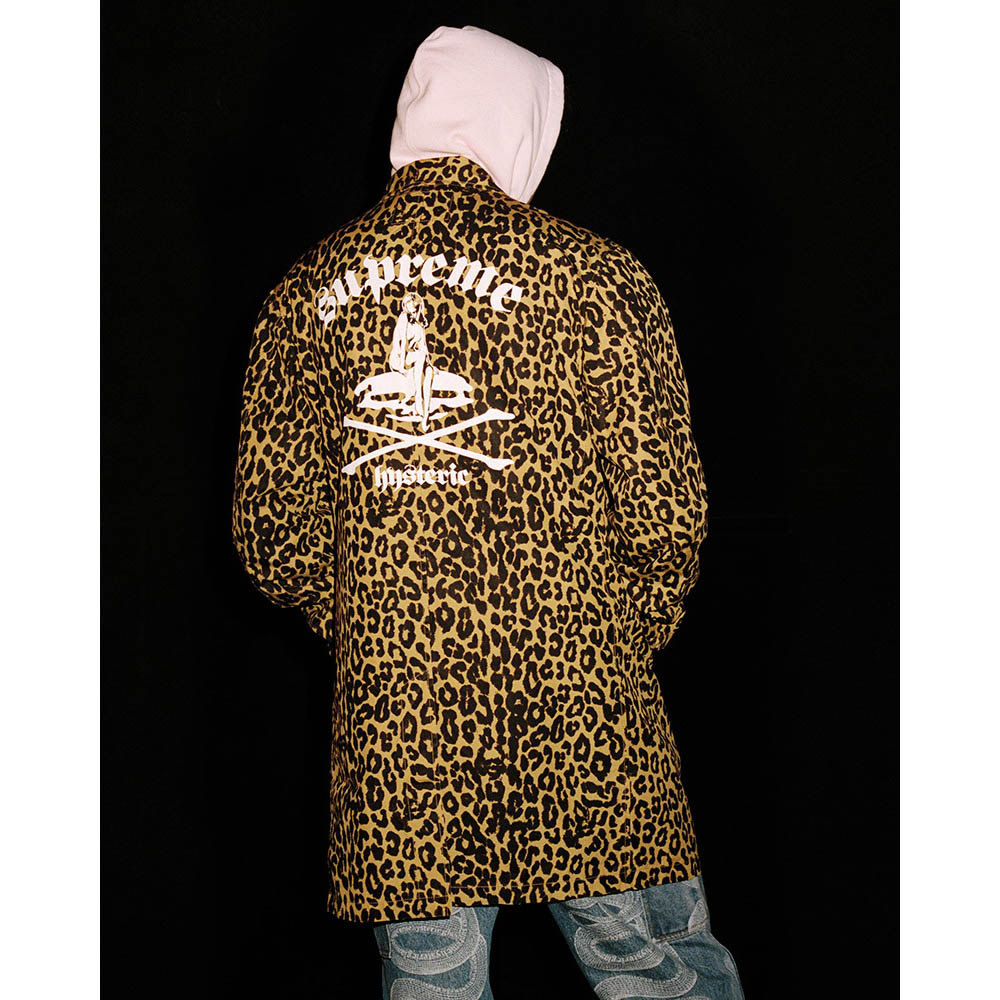 Supreme®/HYSTERIC GLAMOUR Leopard Trench | Supreme 21ss