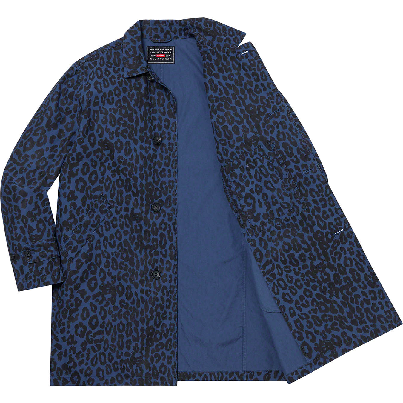 Supreme®/HYSTERIC GLAMOUR Leopard Trench | Supreme 21ss