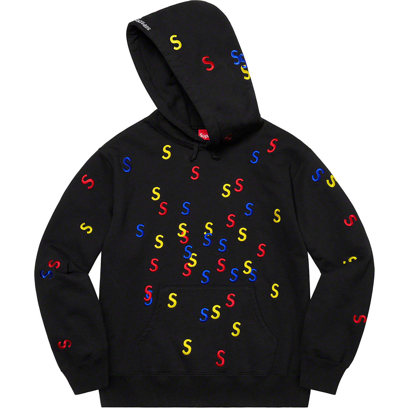 Embroidered S Hooded Sweatshirt | Supreme 21ss