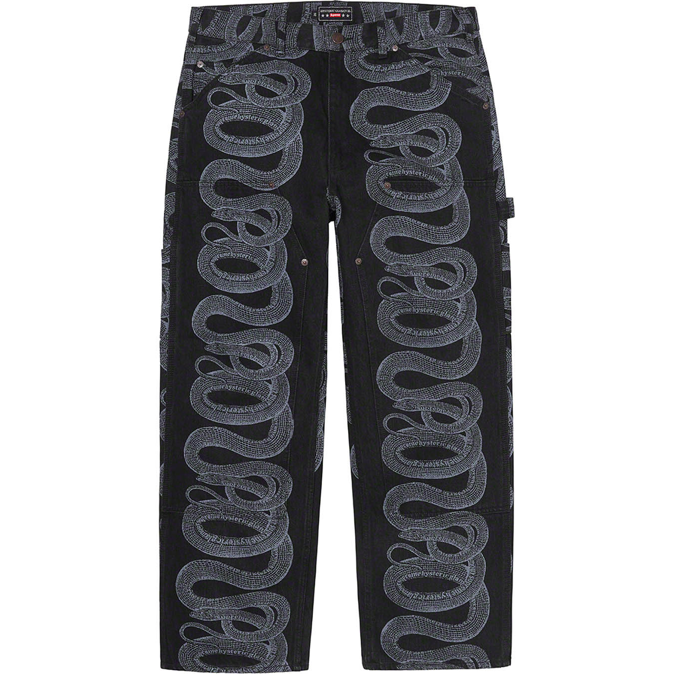 Supreme®/HYSTERIC GLAMOUR Snake Double Knee Denim Painter Pant
