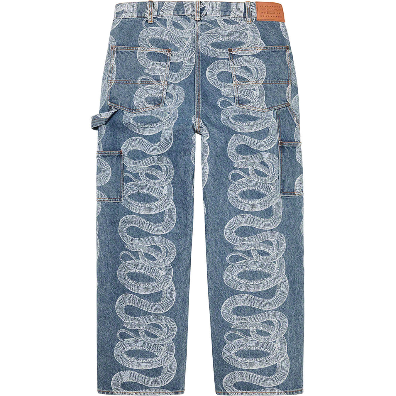 Supreme®/HYSTERIC GLAMOUR Snake Double Knee Denim Painter Pant