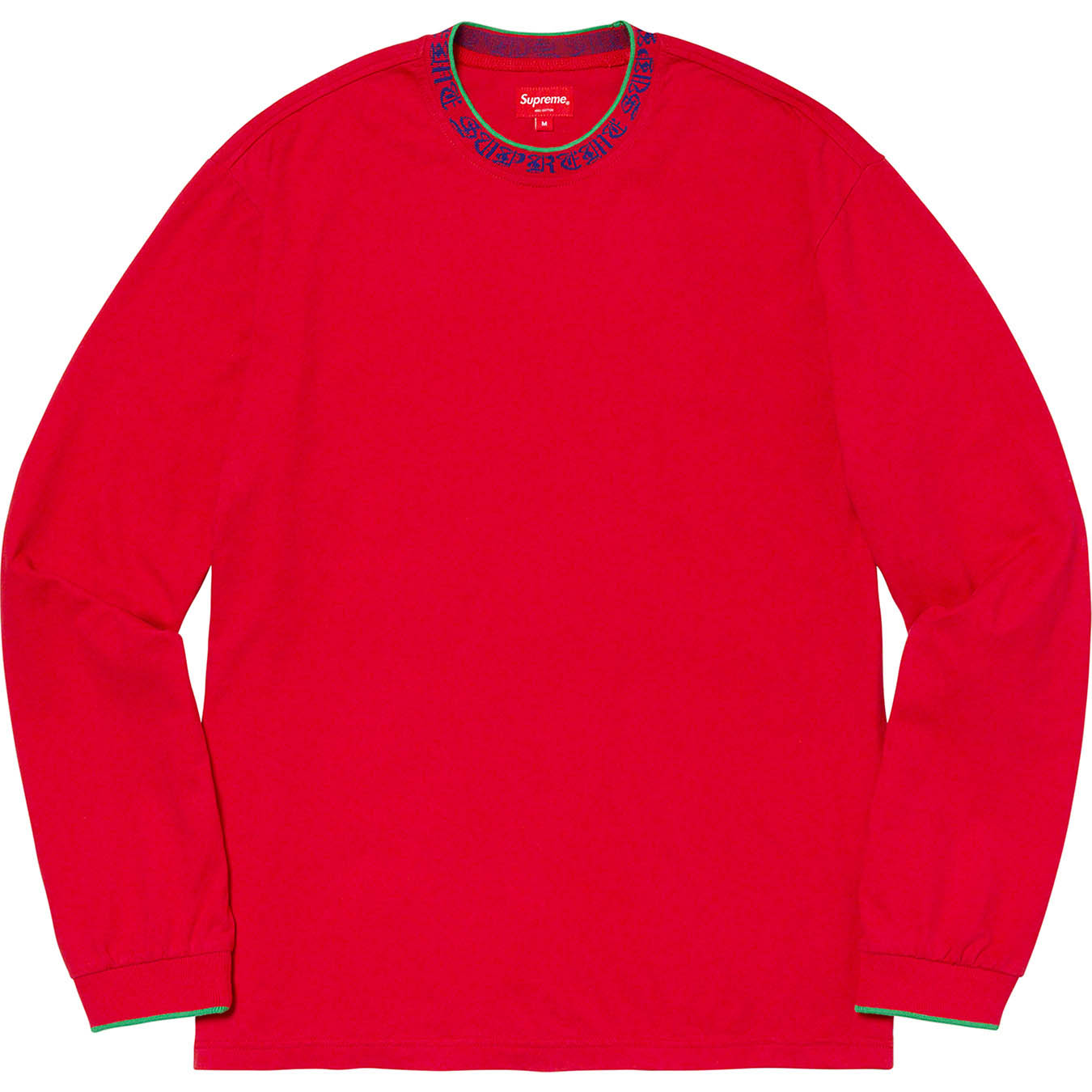 Old English Collar Logo L/S Top | Supreme 21ss