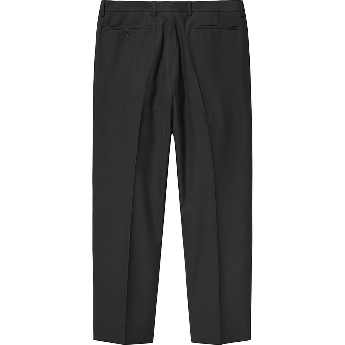 黒 34 Supreme Pleated Trouser Pant 21SS-