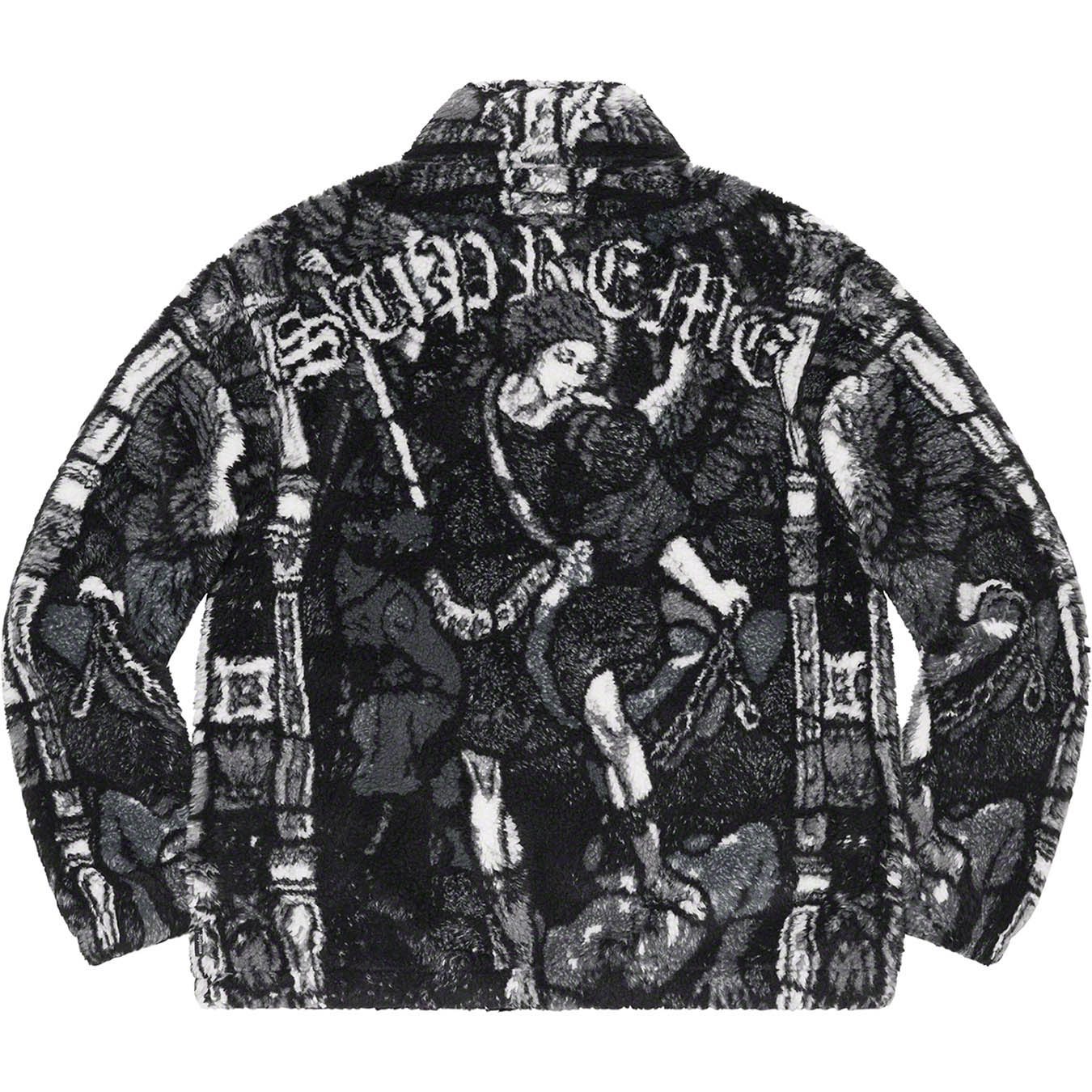 Saint Michael Fleece Jacket | Supreme 21ss