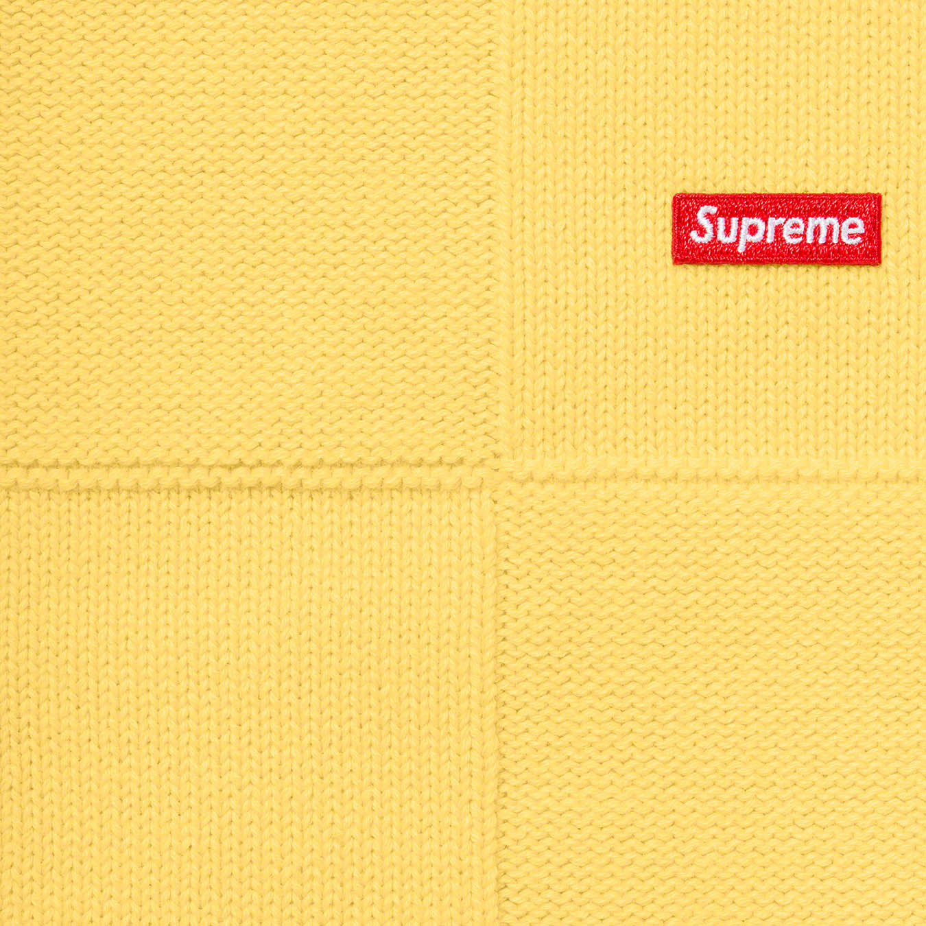 Supreme Tonal Checkerboard Small Box Sweater