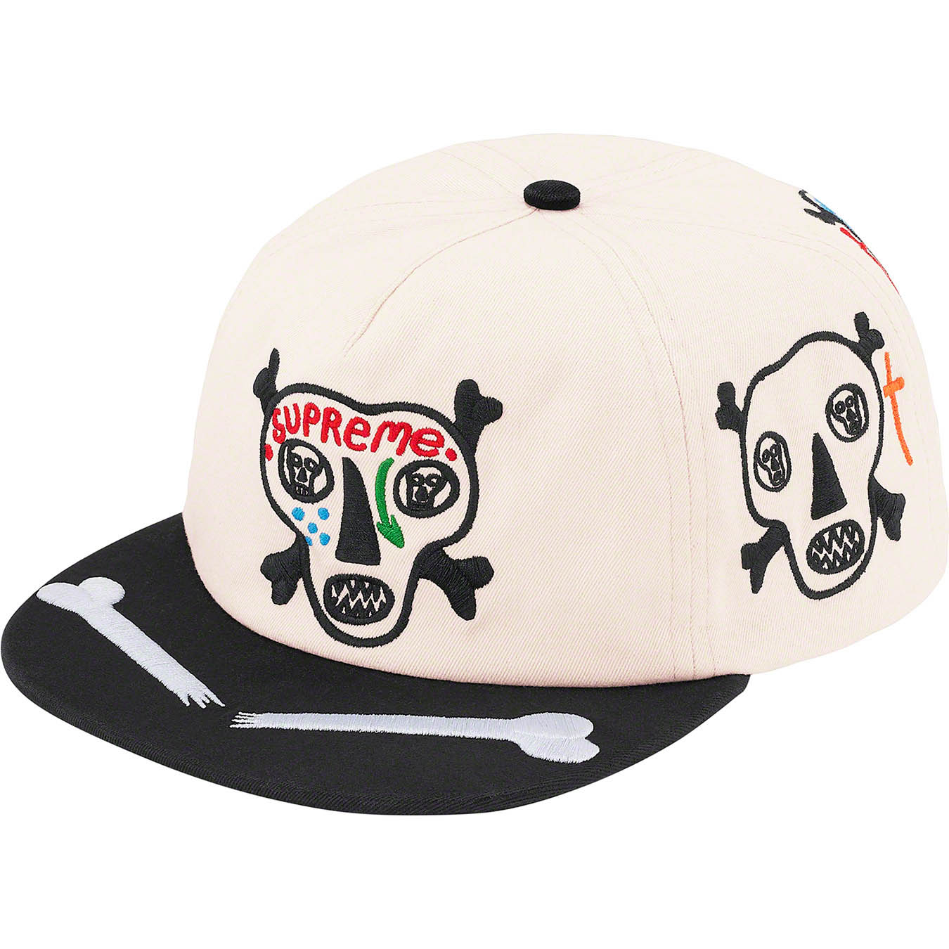 Supreme Clayton Patterson Skulls 5-panelブラック