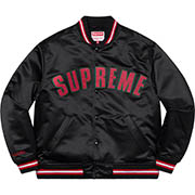 Supreme®/Mitchell & Ness® Satin Varsity Jacket