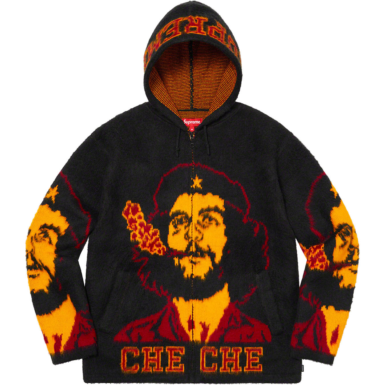 Supreme Che Hooded Zip Up Sweater