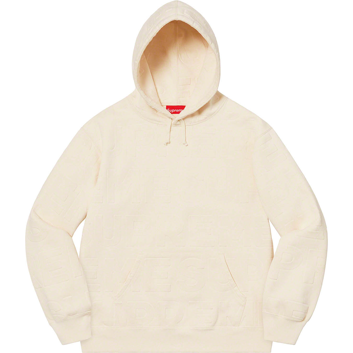 Embossed Logos Hooded Sweatshirt | Supreme 21ss