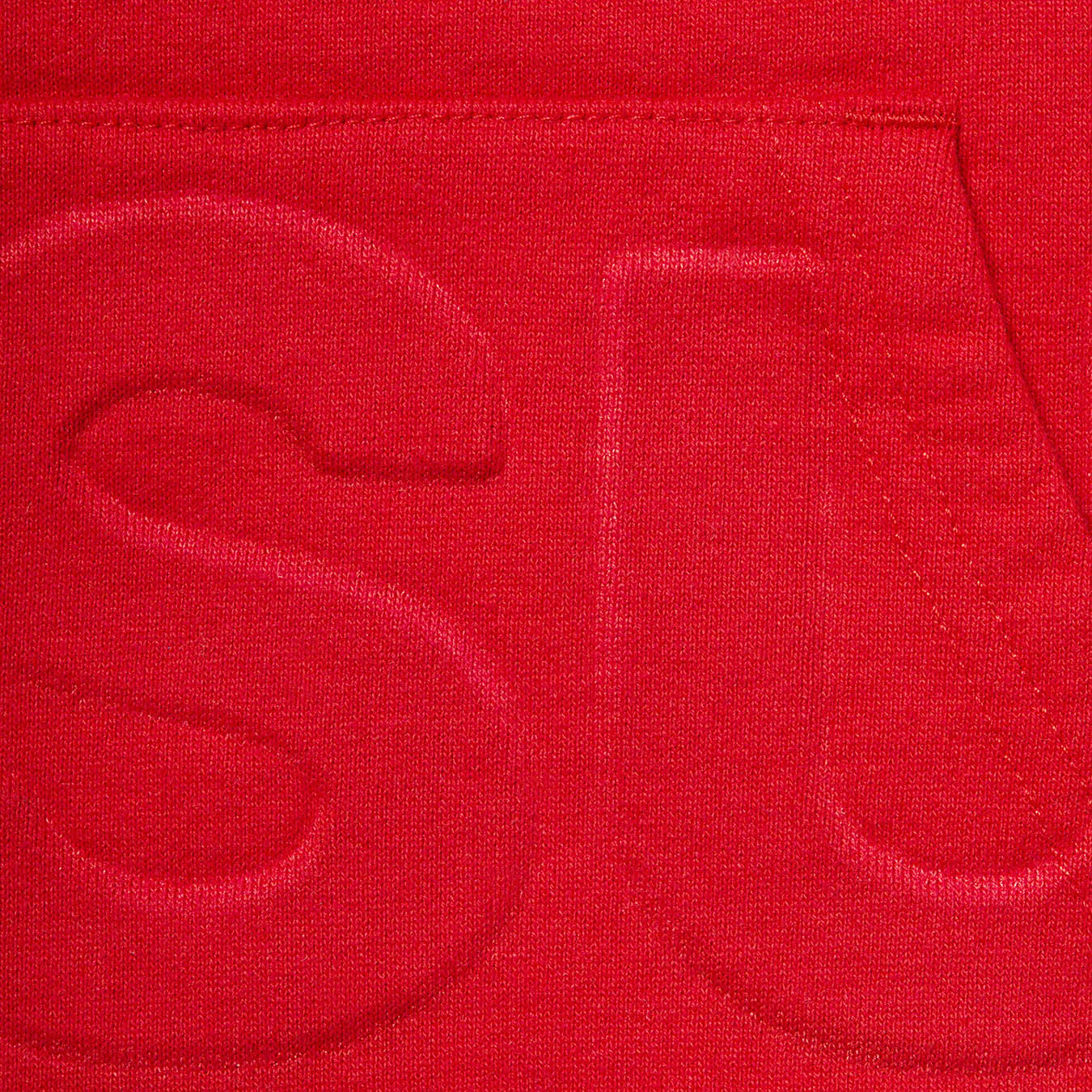 Supreme Embossed Logos Hooded Sweatshirt