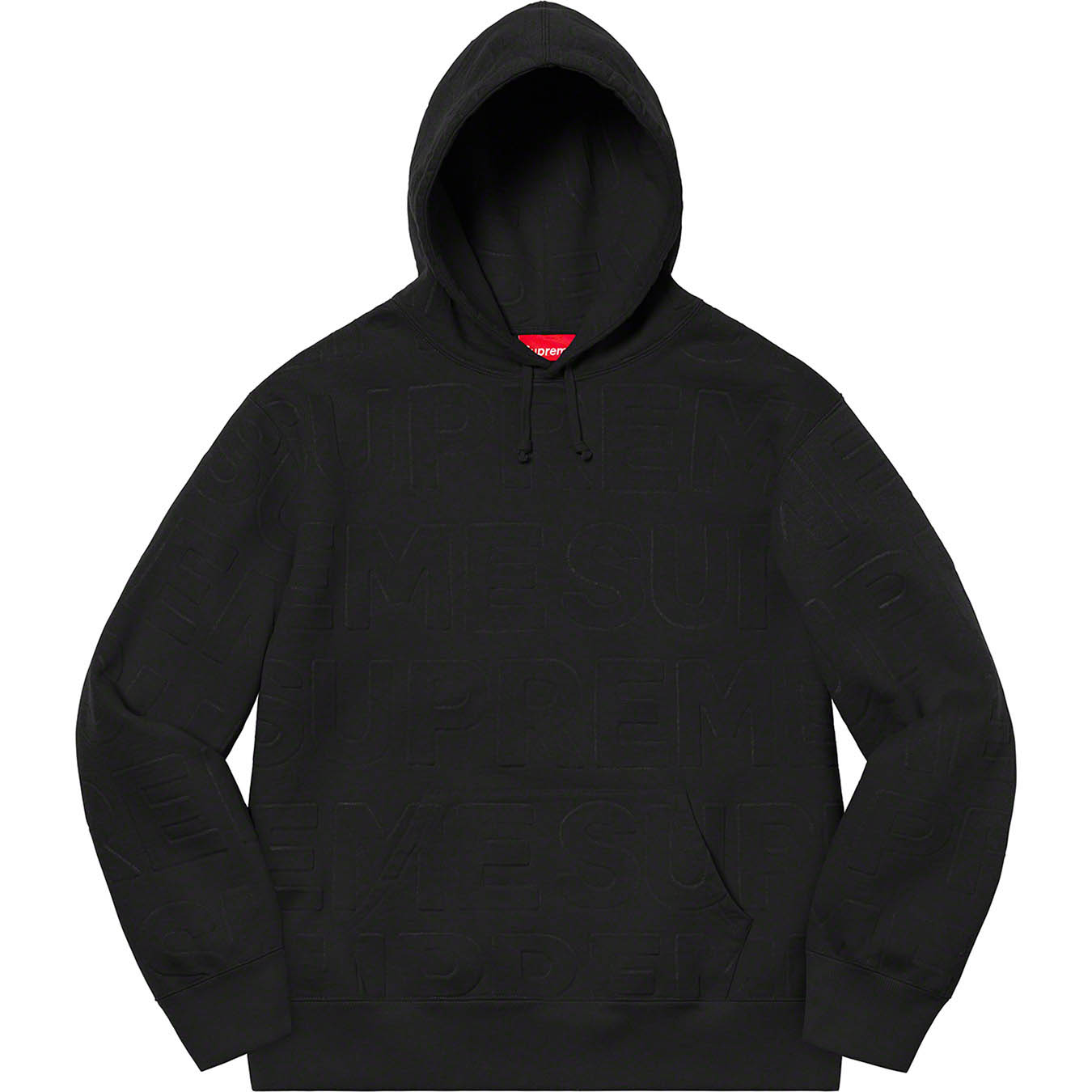 Embossed Logos Hooded Sweatshirt | Supreme 21ss