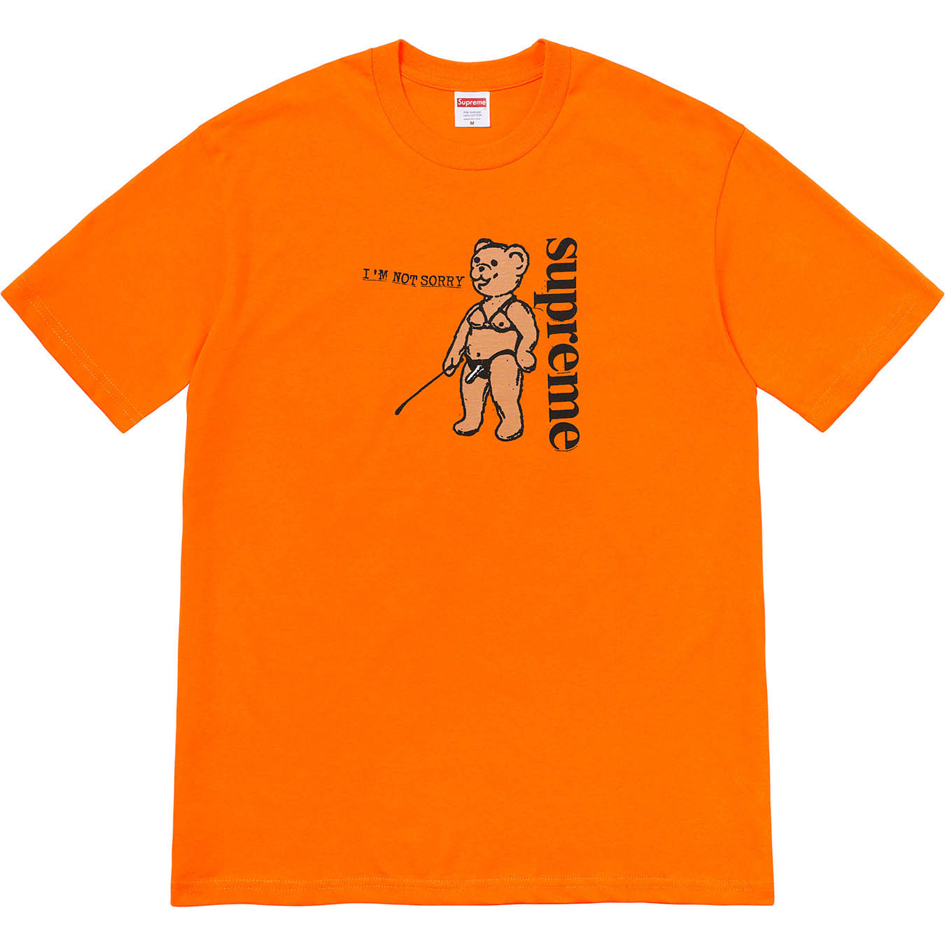 Not Sorry Tee | Supreme 21ss