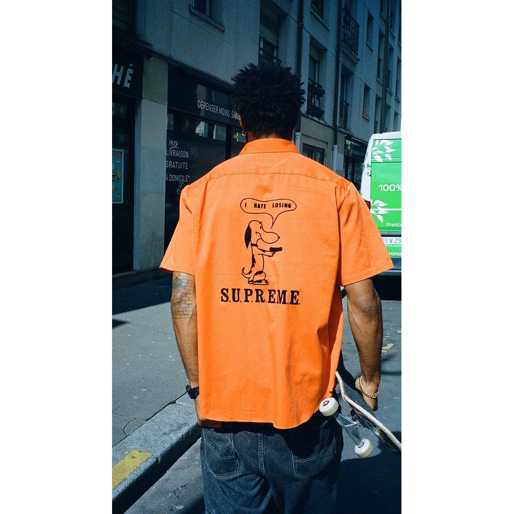 supreme Dog S/S Work Shirt | vrealitybolivia.com