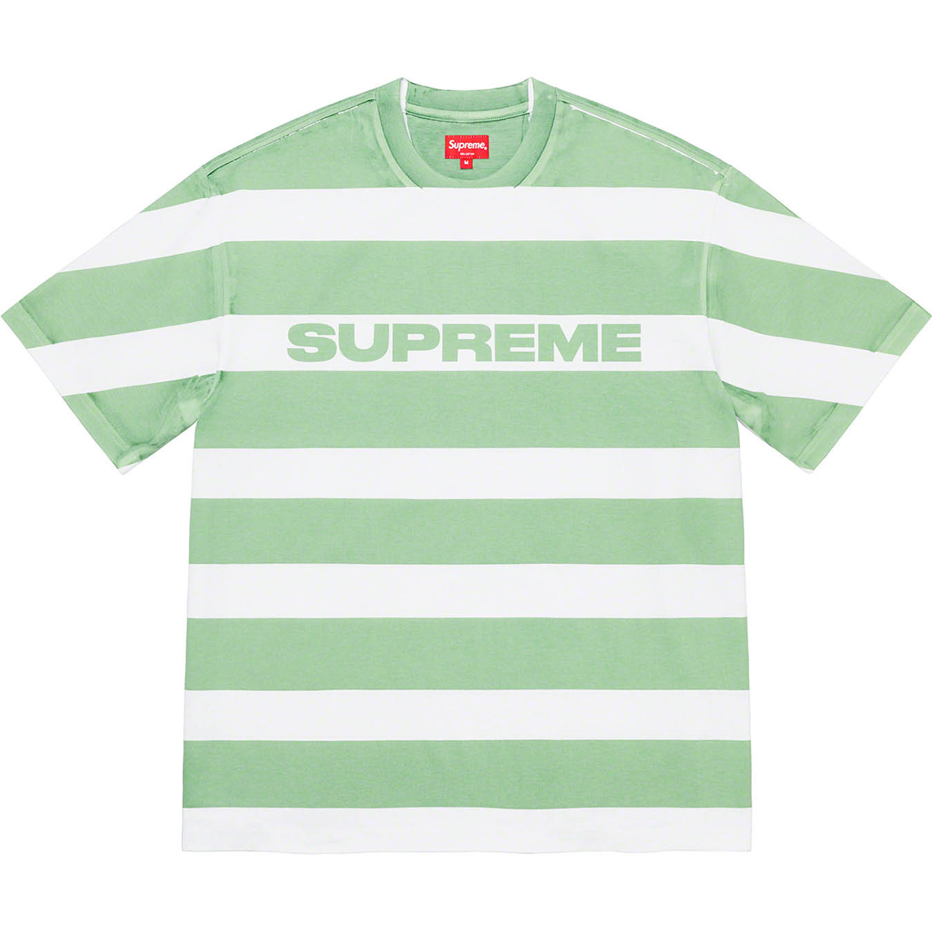 Supreme Printed Stripe S/S Top
