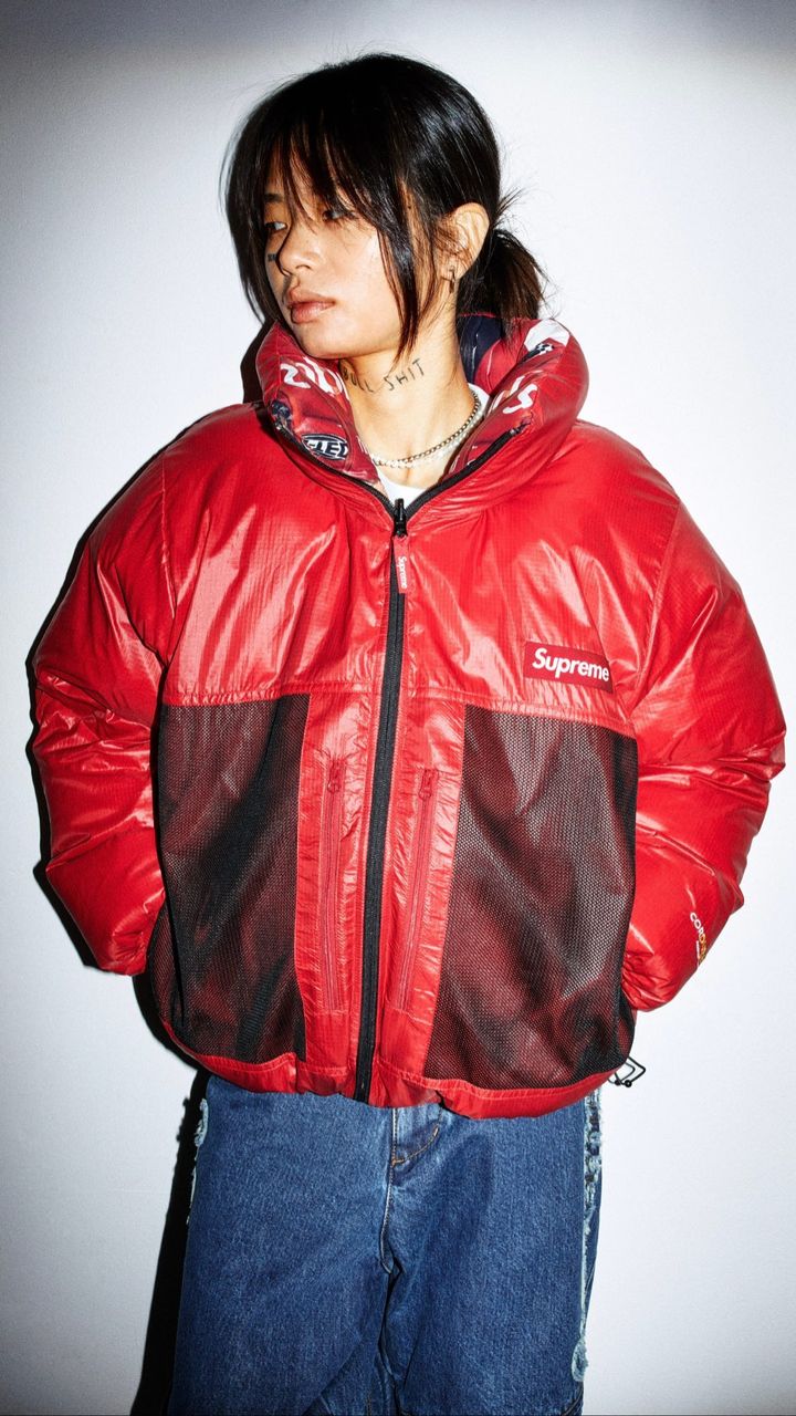 Reversible Featherweight Down Puffer Jacket | Supreme 22fw