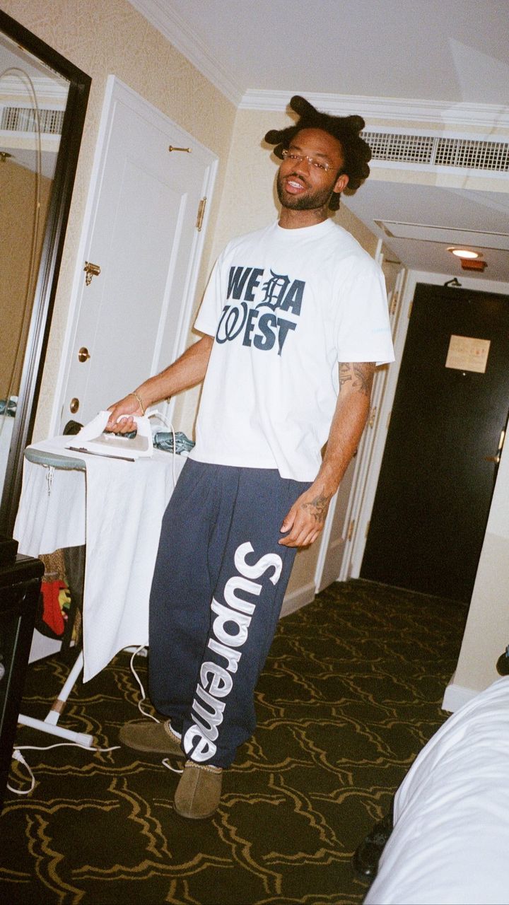 Supreme Satin Appliqué Sweatpant