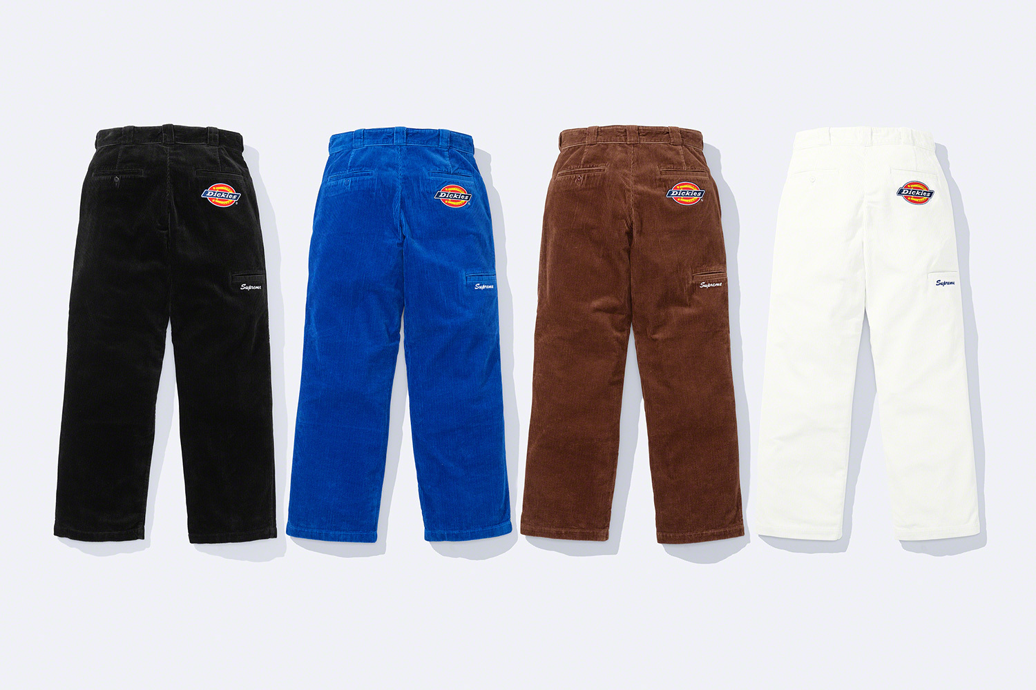 パンツDickies × supreme ワークパンツ　ダブルニー