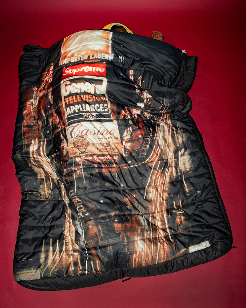 supreme / the north face sleeping bag