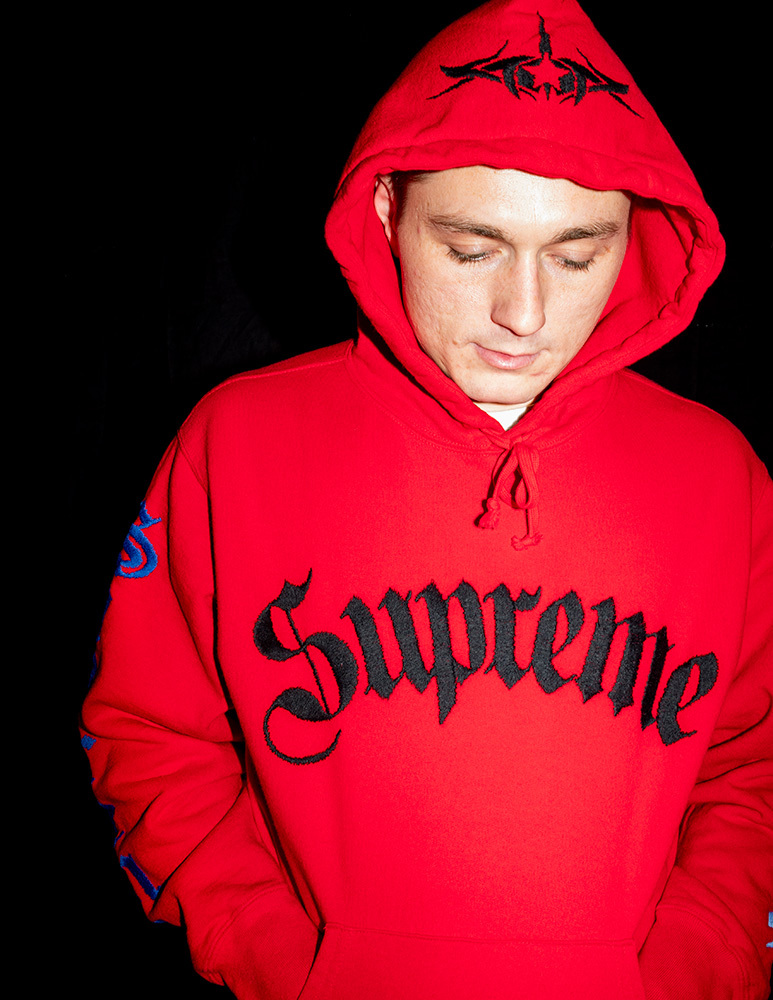 Supreme®/The Great China Wall Sword Hooded Sweatshirt