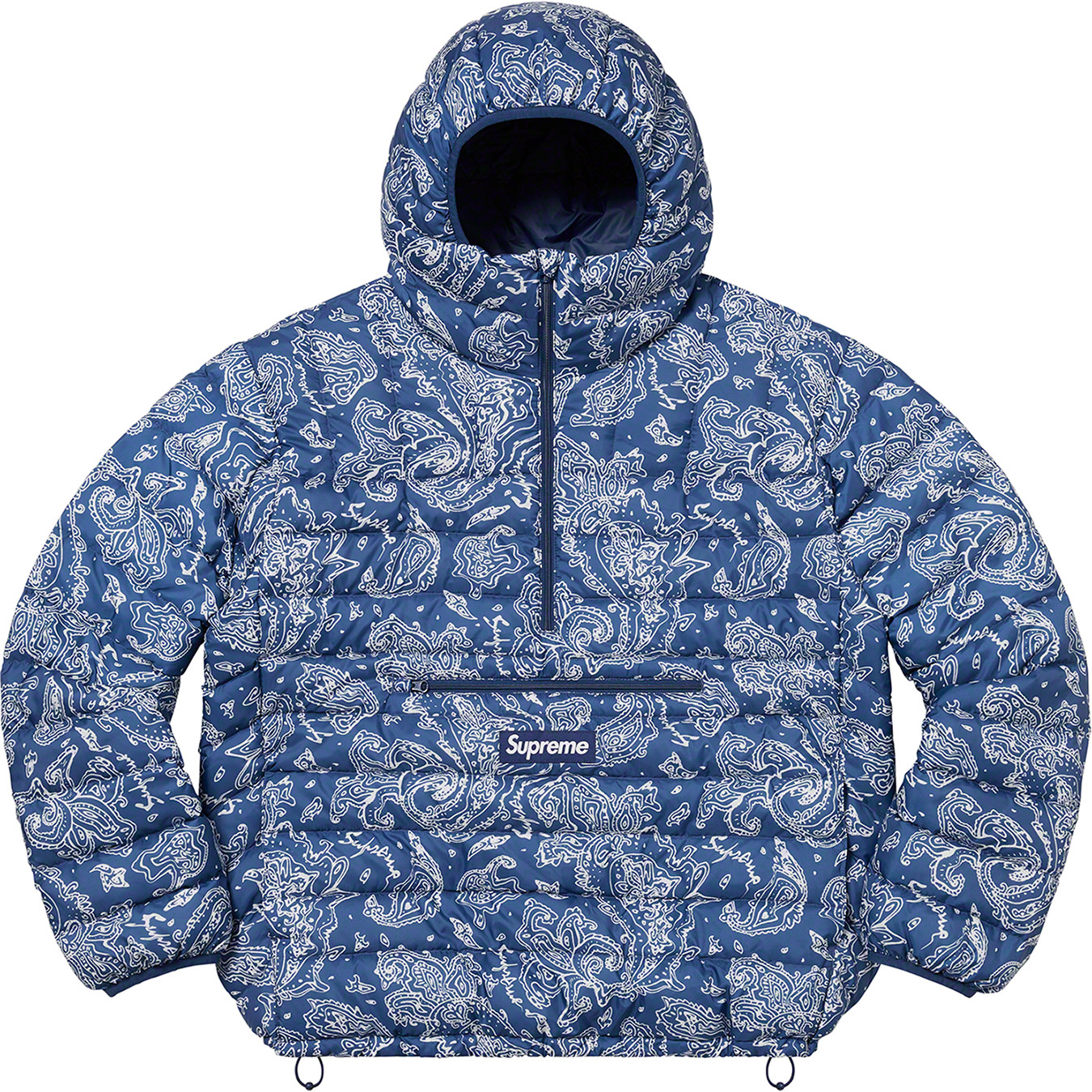 Micro Down Half Zip Hooded Pullover | Supreme 22fw