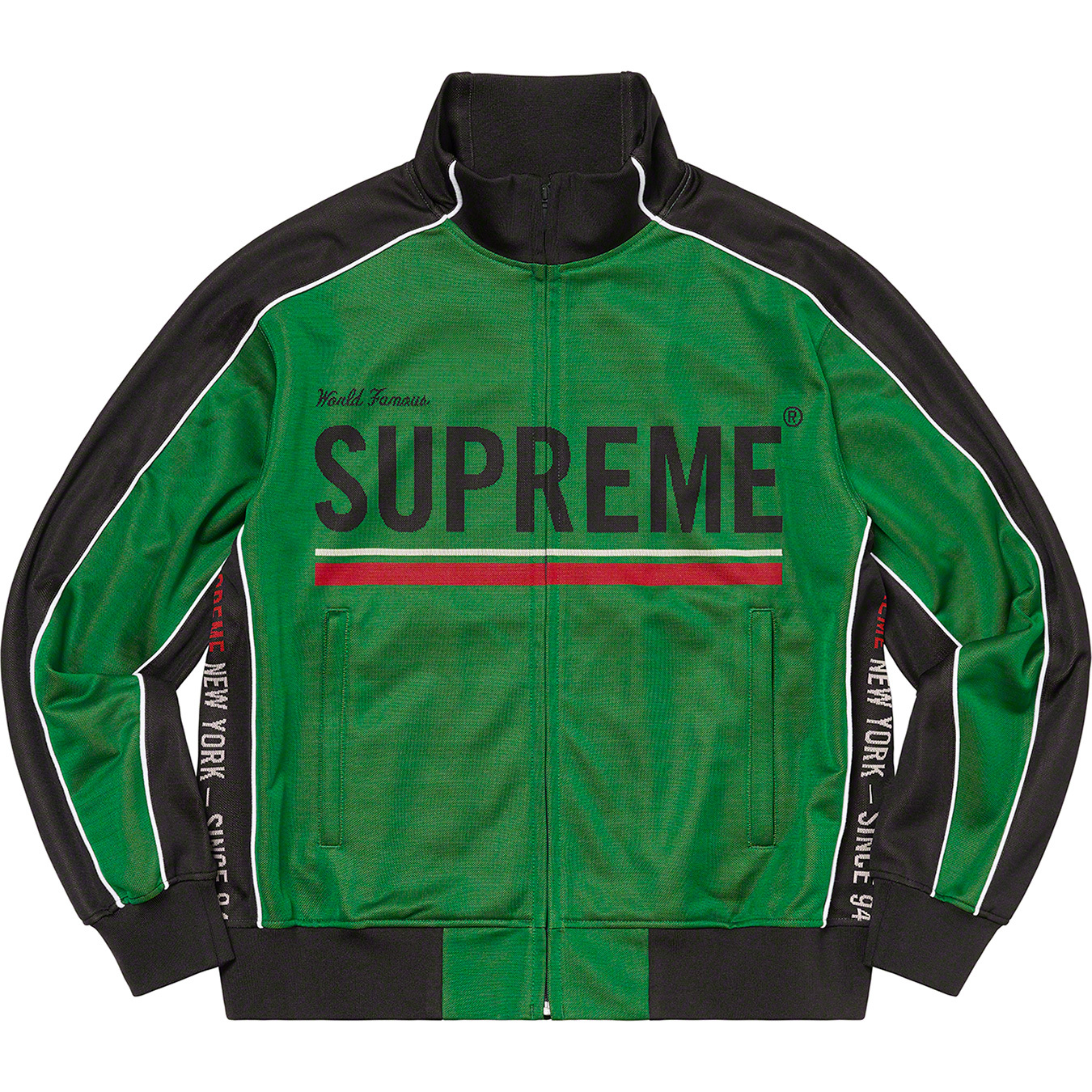 World Famous Jacquard Track Jacket | Supreme 22fw