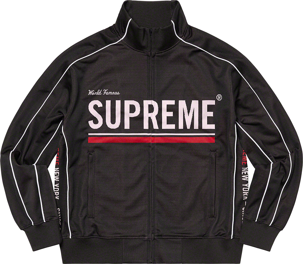 Supreme Supreme World Famous Jacquard Track Jacket