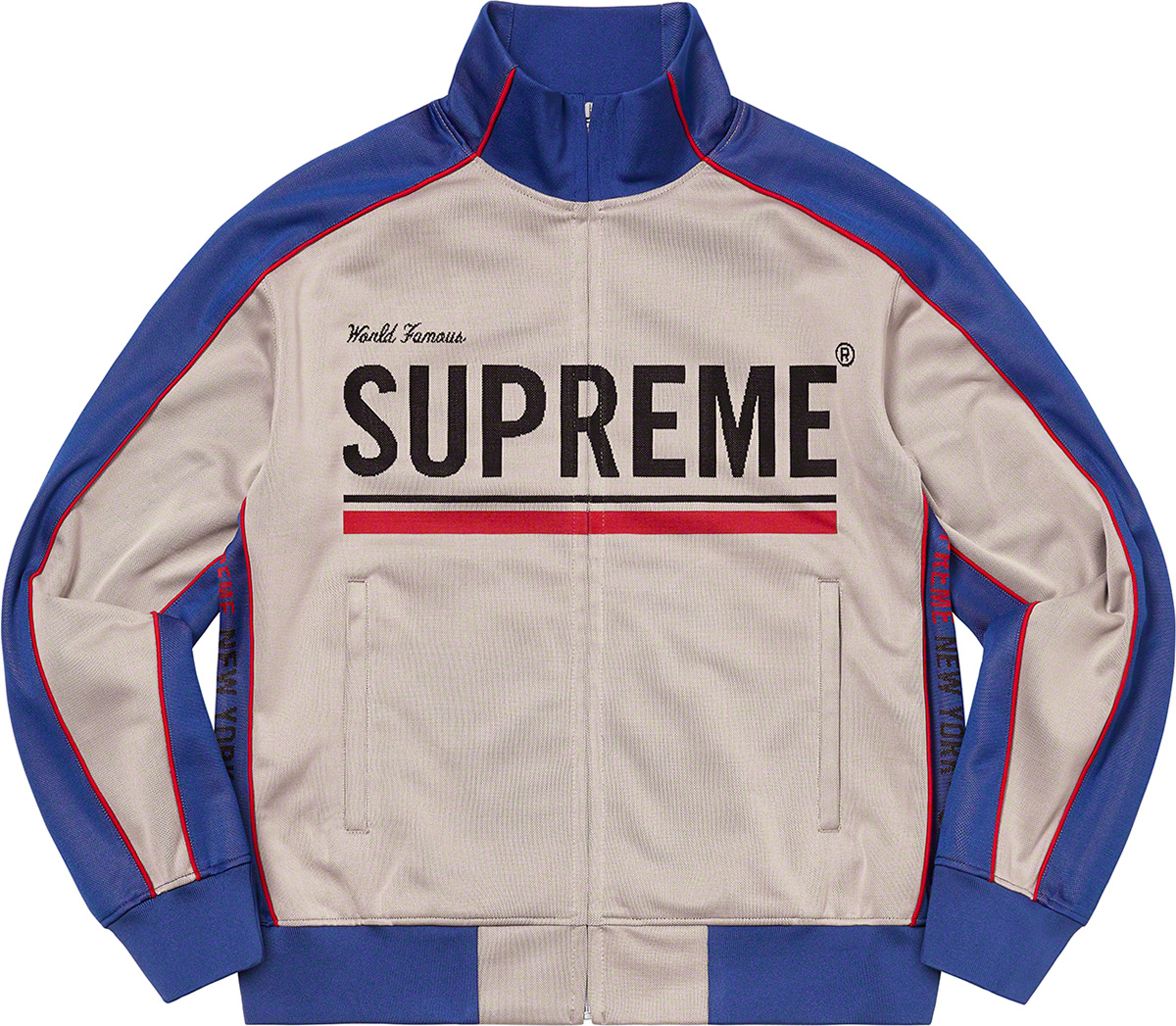 Supreme Supreme World Famous Jacquard Track Jacket