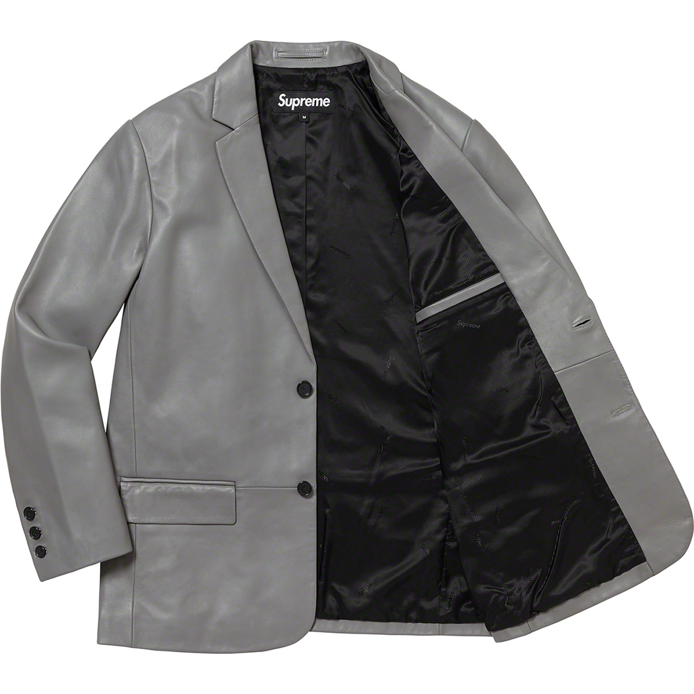 渋谷購入半タグはとれていますsupreme Leather Blazer 22fw