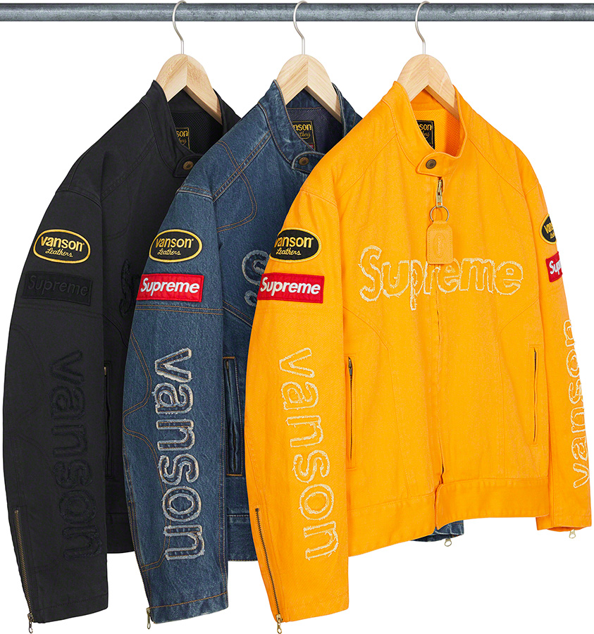 Supreme Vanson Leathers Codura Jacket