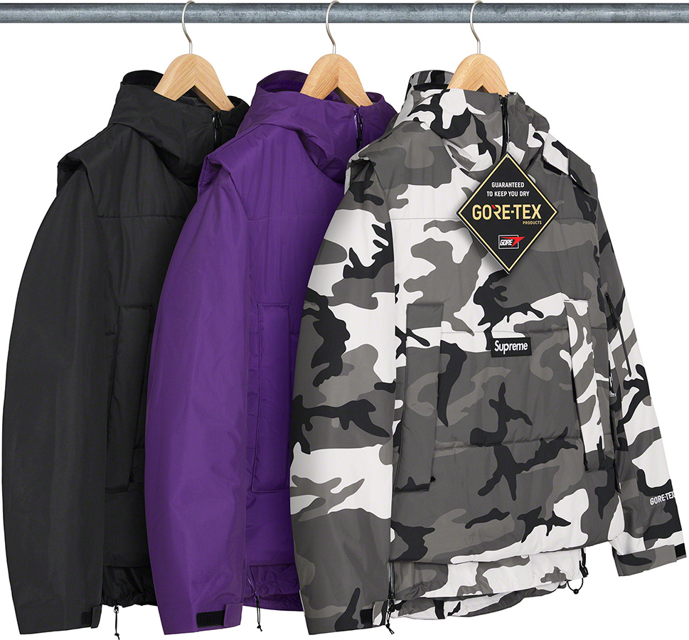 2-in-1 GORE-TEX Shell + WINDSTOPPER® Vest | Supreme 22fw