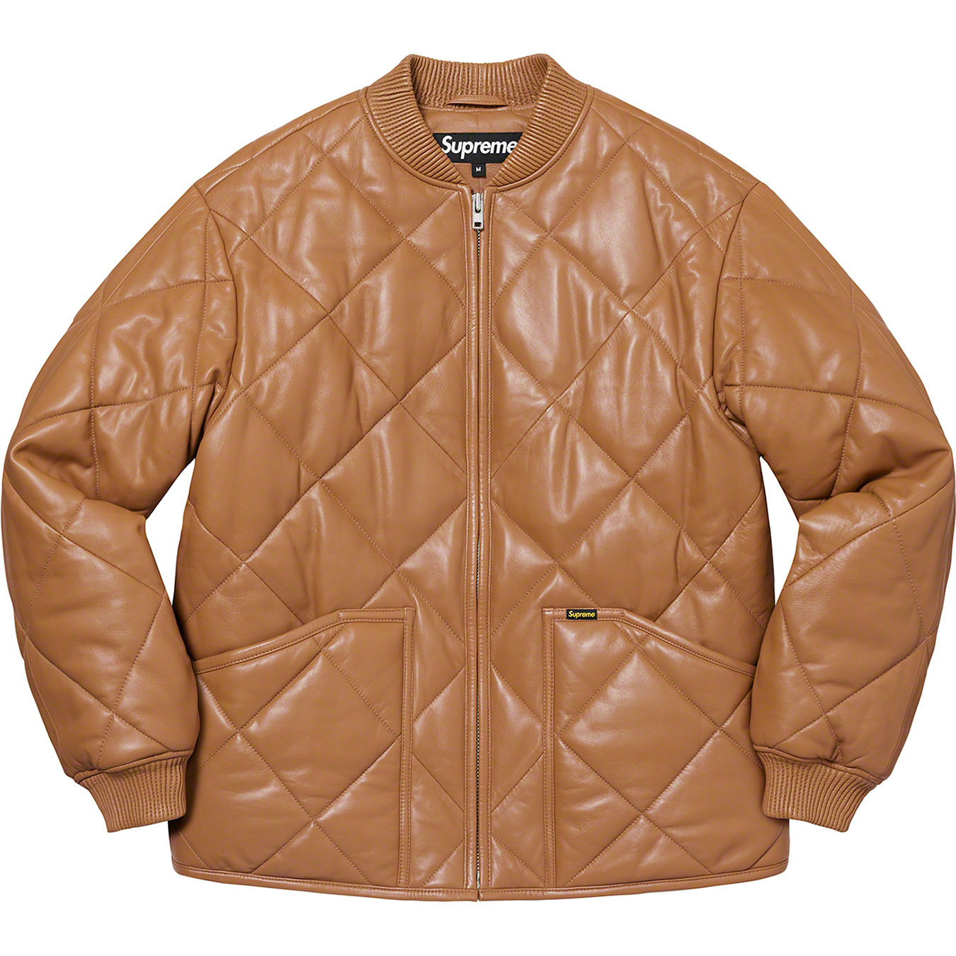 Quilted Leather Work Jacket | Supreme 22fw